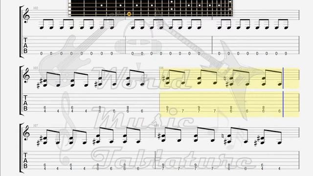 Eternal Tears Of Sorrow Aeon GUITAR 1 TAB смотреть онлайн