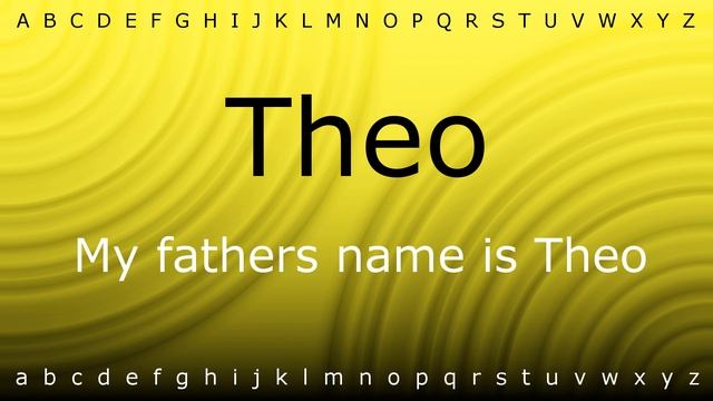 How to pronounce 'Theo' with Zira.mp4 смотреть онлайн