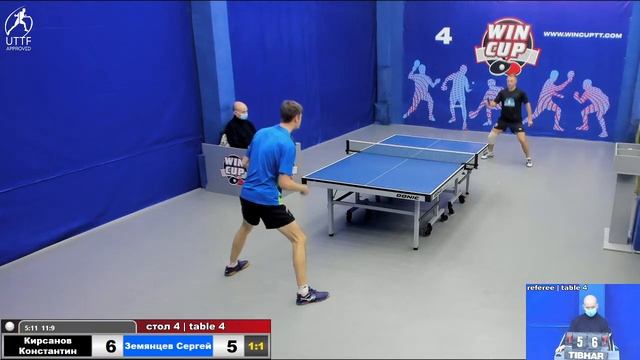 17:30 Кирсанов Константин 1-3 Земянцев Сергей стол 4 ЮГ-3 25.10.21 смотреть онлайн