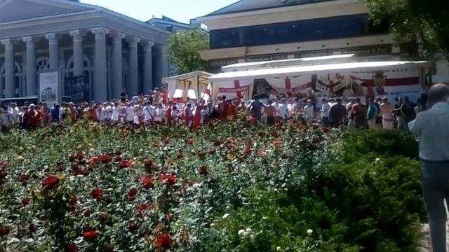 English fans in Donetsk, EURO 2012 tournament in Donetsk смотреть онлайн