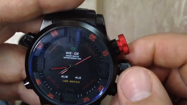WEIDE sport watch. Обзор часов. Позитивный обзор. смотреть онлайн