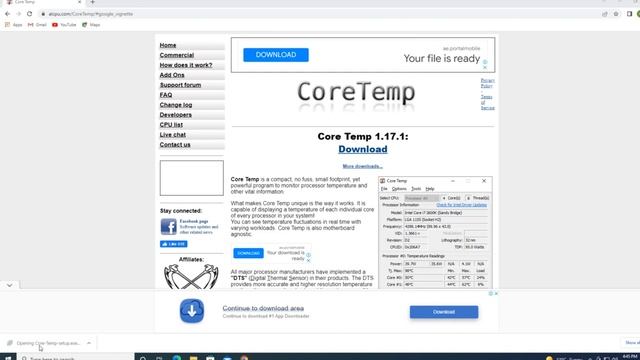 How to check PC/CPU Temperature on windows 10 смотреть онлайн