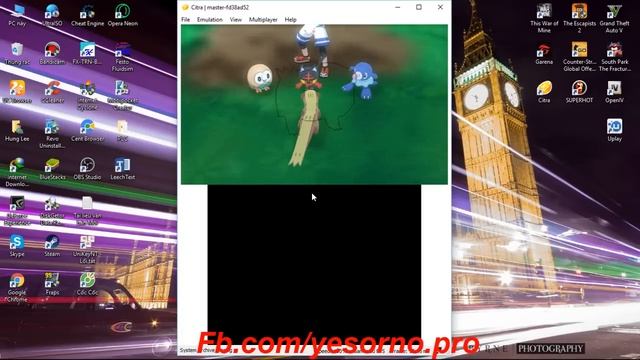[Citra Emu] How to play Pokemon Ultra Moon High FPS смотреть онлайн
