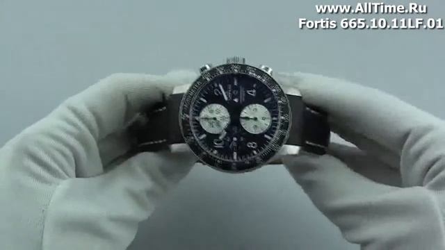 Обзор. Мужские наручные часы Fortis 665.10.11LF.01 смотреть онлайн