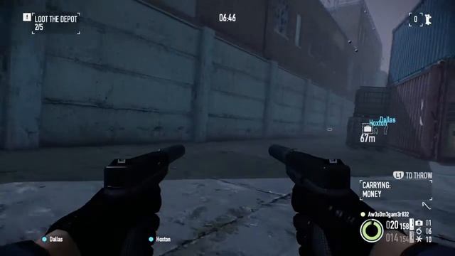 PAYDAY 2: CRIMEWAVE EDITION Gameplay (Shadow raid) смотреть онлайн