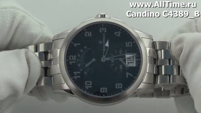 Мужские наручные швейцарские часы Candino C4389_B смотреть онлайн