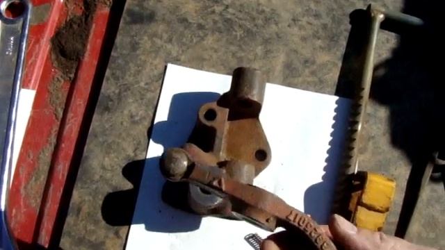 Parking brake and diiferential lock housing repair. David brown 885 tractor смотреть онлайн