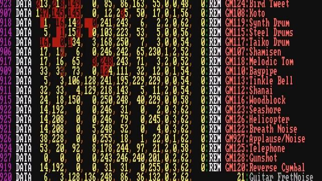 Creating a MIDI player in MS-DOS / BASIC смотреть онлайн