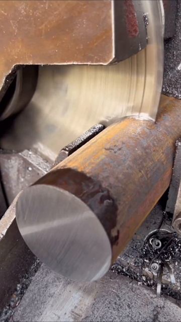 KWS cold saw blade for cutting steel bar смотреть онлайн