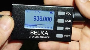 Belka 0.1—31 MHz длинные и средние волны на улице ночью