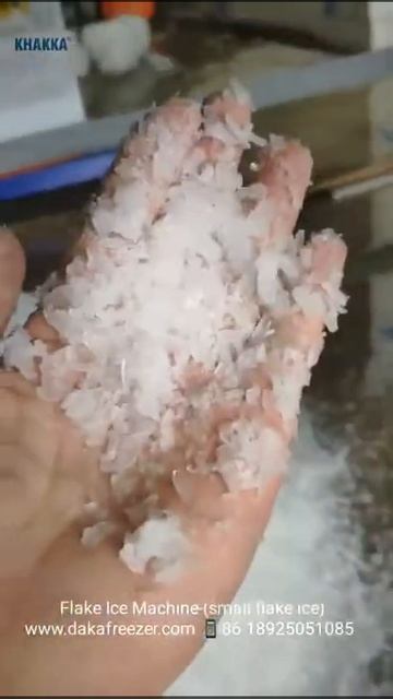 Small Flake Ice-KHAKKA ICE MACHINE +86 18925051085(Fendy ) смотреть онлайн