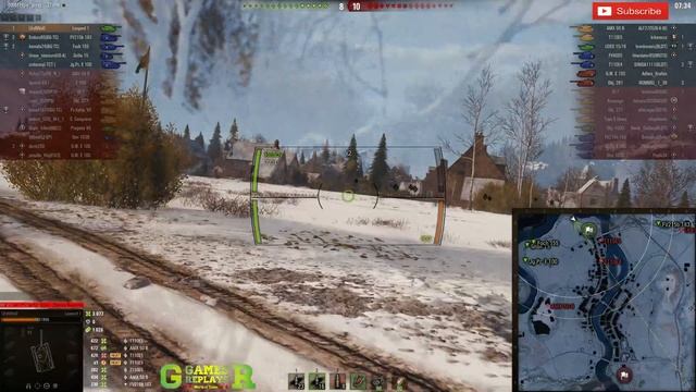 World of Tanks Leopard 1 Replay - 7 Kills 9K DMG(Patch 1.6.1) смотреть онлайн