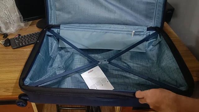 AMERICAN TOURISTER Large Check-in Suitcase(77 Cm)  Aerostep - Blue | Unboxing & Review | Flipkart