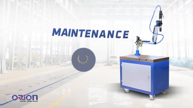 ELECTRIC TAPPING MACHINE ORION SRA-M12W - SPINDLE SPEED 0~400 RPM - TAPPING CHUCK M3-M12 смотреть онлайн