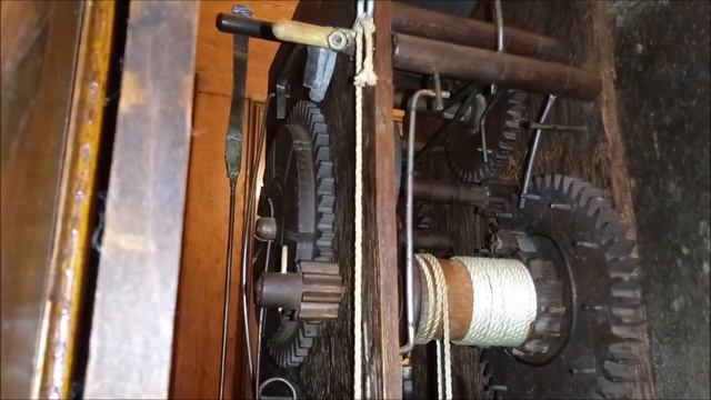 Gideon Roberts Connecticut Tall Case Clock, Circa 1800. In-Depth Clock Documentary Series. смотреть онлайн