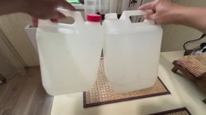 Отмыла канистры от зелени! Как и что использую. Делюсь опытом