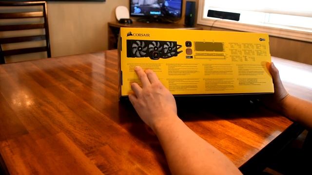 Amazing All in One (AIO) CPU Cooler Unboxing | Corsair H150i 360mm смотреть онлайн