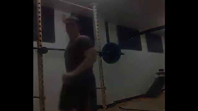 Standing OHP PR - 185 Lb/81.5 Kg