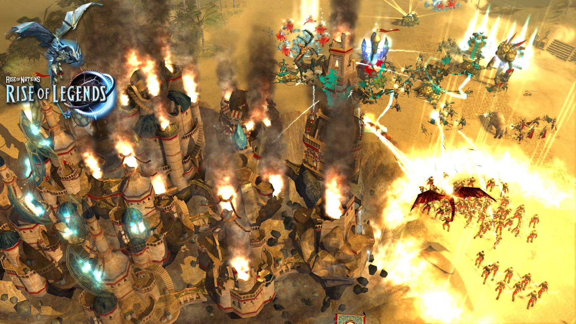 Осада столицы Алинов. Rise of Nations: Rise of Legends. Выпуск 1 смотреть онлайн