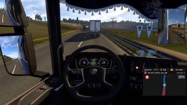 EURO TRUCK SIMULATOR 2 TRUCKERSMP DUİSBURG | CALAİS YOĞUN TRAFİKLİ YOLCULUK