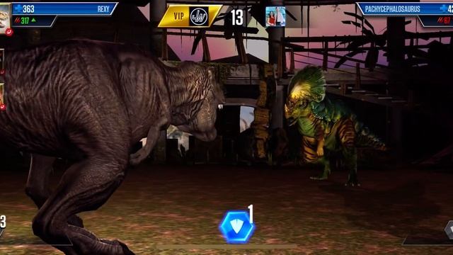 TOURNAMENT BATTLE (BAJADASAURUS) - JURASSIC WORLD THE GAME смотреть онлайн
