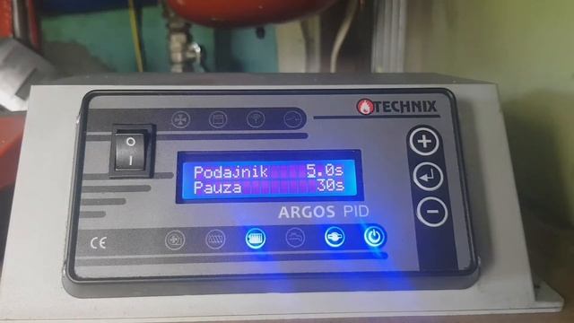 STEROWNIK Kotła na Ekogroszek TECHNIX Argos PID Ustawienia Sterownika смотреть онлайн