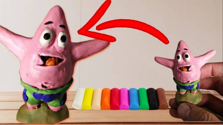 ПАТРИК ИЗ ПЛАСТИЛИНА