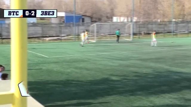 Чемпионат Волжского по футболу 8х8 .Вторая лига. 1-й тур. ВТС - Звезда Знаменск 0-4 ОБЗОР смотреть онлайн