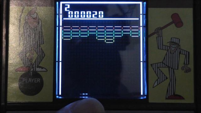 Breakout Mini Arcade Gameplay (Basic Fun 4C Version) смотреть онлайн