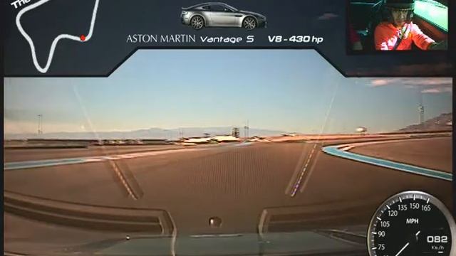Aston Martin V8 Vantage - Exotics Racing Las Vegas - Omar - 14 de octubre 2013 смотреть онлайн