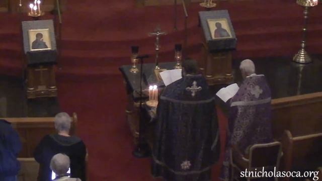 Great and Holy Wednesday - Service of Holy Unction 04/20/2022 смотреть онлайн