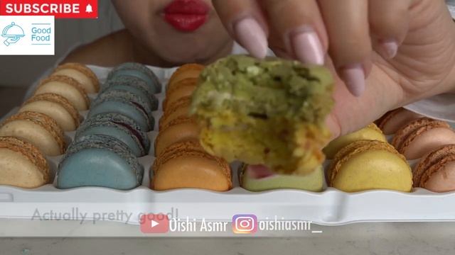 ASMR MUKBANG COMPILATION | MACARON PARTY #1 | EATING SOUNDS | SATISFYING | GOOD FOOD ASMR смотреть онлайн