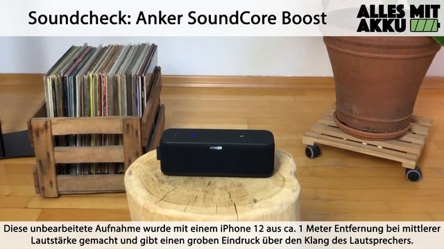 Soundcheck 🔈 : Anker SoundCore Boost Test | Alles mit Akku смотреть онлайн