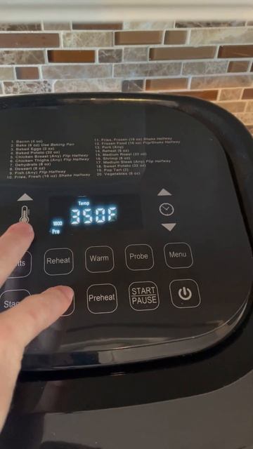 NuWave Brio Change Celsius to Fahrenheit or Vice Versa #shorts смотреть онлайн