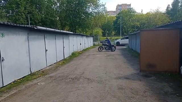 ИЖ Юпитер 4 покатушки по гаражам. Тестовый выезд смотреть онлайн