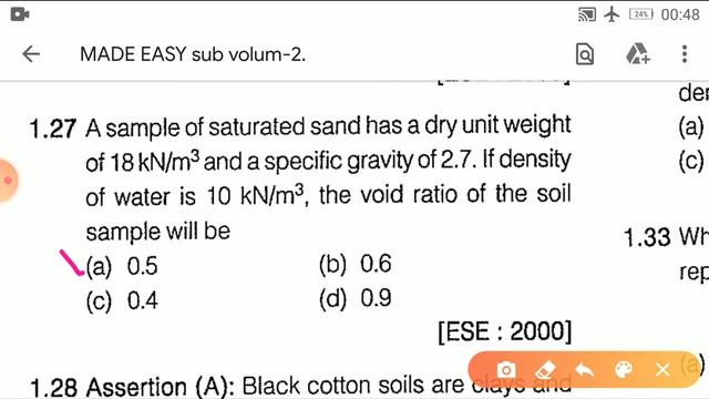 Class-3/ESE Index properties of soil смотреть онлайн