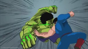 Супермен против Халка