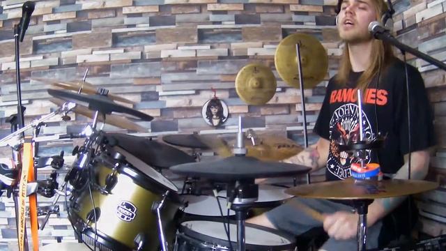 The Ramones poison heart drums & vocals cover смотреть онлайн