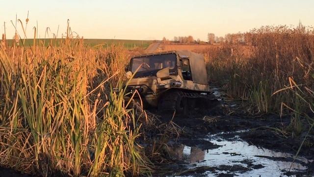 снегоболотоход медведь М5 покатушки смотреть онлайн