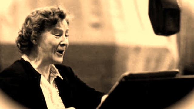 MAGGIE TEYTE SINGS DER NUSSBAUM 1937 BROADCAST rare смотреть онлайн