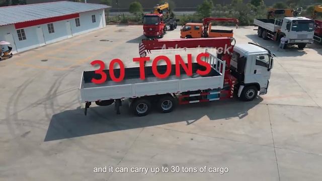 ISUZU GIGA 6X4 crane truck with 10 tons 4 section arm straight crane смотреть онлайн