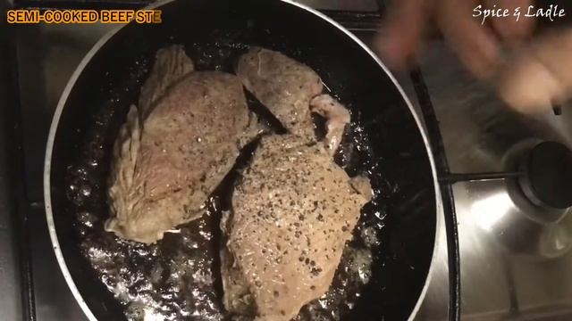 Beef Steak - 3 ways: grill, pan & semi cooked. I like it well done! смотреть онлайн