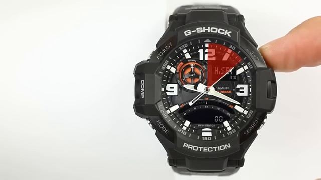 CASIO G SHOCK GA 1000 ustawianie wskazówek 720p смотреть онлайн