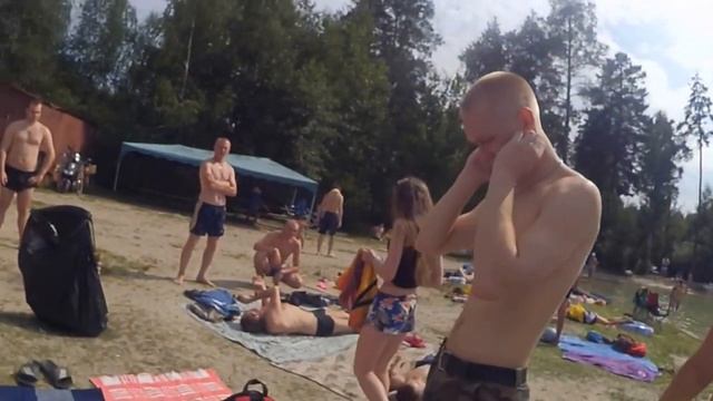 Влог: Дачные хроники. На карьере. Пляжное тусэ. Интервью. смотреть онлайн