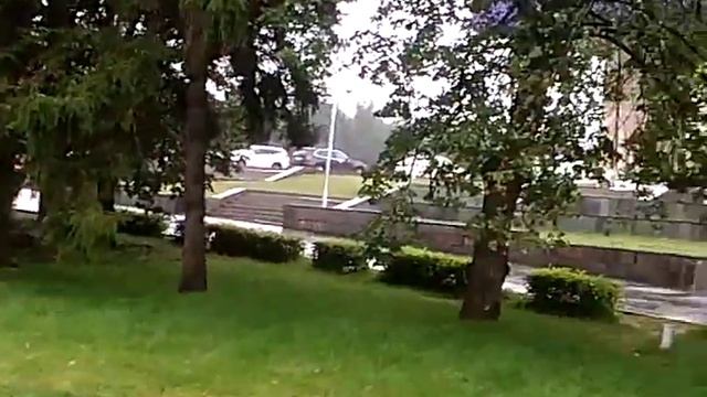 Сильный дождь в Уфе смотреть онлайн