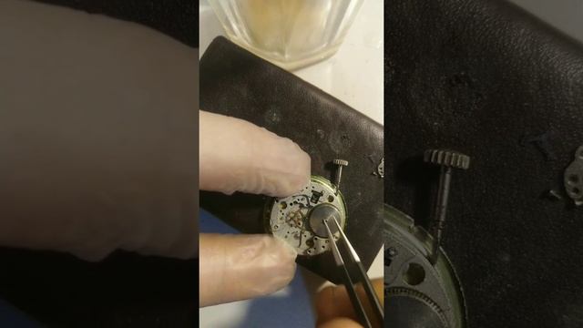 ANCRE watch disassembly and repair.😱 ( part 1) смотреть онлайн