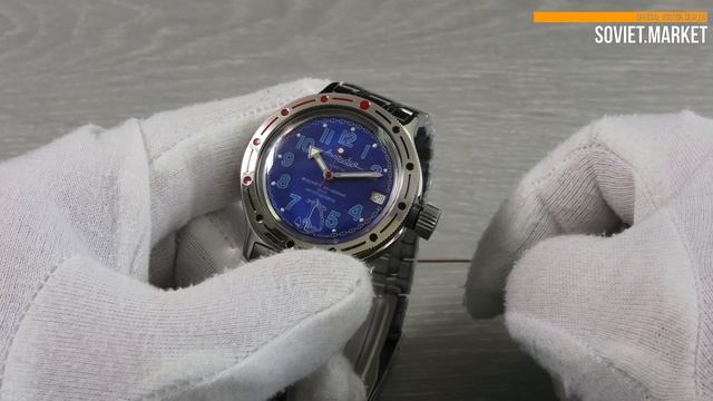 Vostok Amphibian Navy Watch 420382 Review