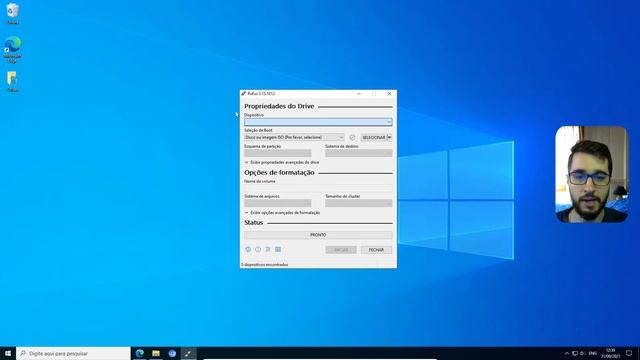COMO CRIAR PENDRIVE BOOTÁVEL COM O RUFUS NO WINDOWS смотреть онлайн
