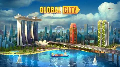 Играем  в Global City! | развиваем свой город!