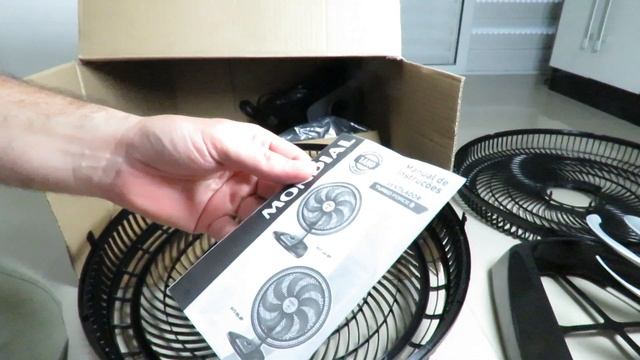 Unboxing Ventilador Mondial Turbo Force 8 40cm 8 pás NVT-40-8P 140w Lançamento - Fan 8 Blades смотреть онлайн